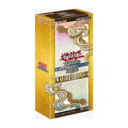 Yu-Gi-Oh! – World Championship 2026 – Limited Pack – Booster Display