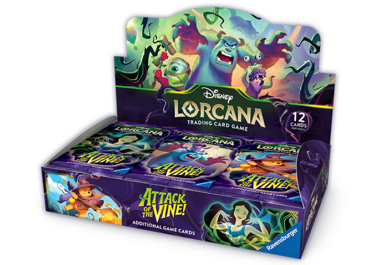 Lorcana – Attack of the Vine! – Booster Display