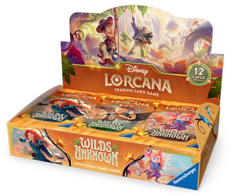 Disney Lorcana – Wilds Unknown – Booster Display