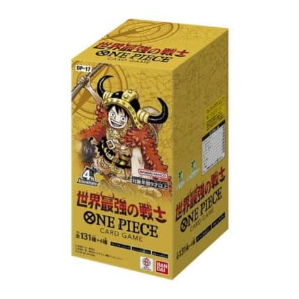 One Piece – The World's Strongest Warriors (OP17) – Booster Display